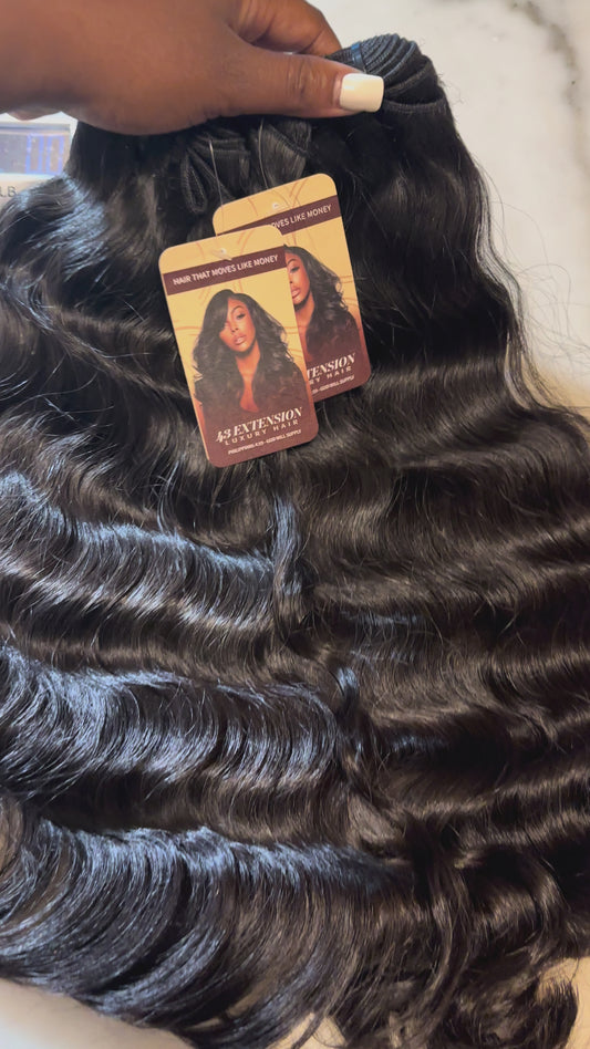 UNDER $120 - PERU COLLECTION - RAW WAVY HAIR - 16, 18, 20 INCH